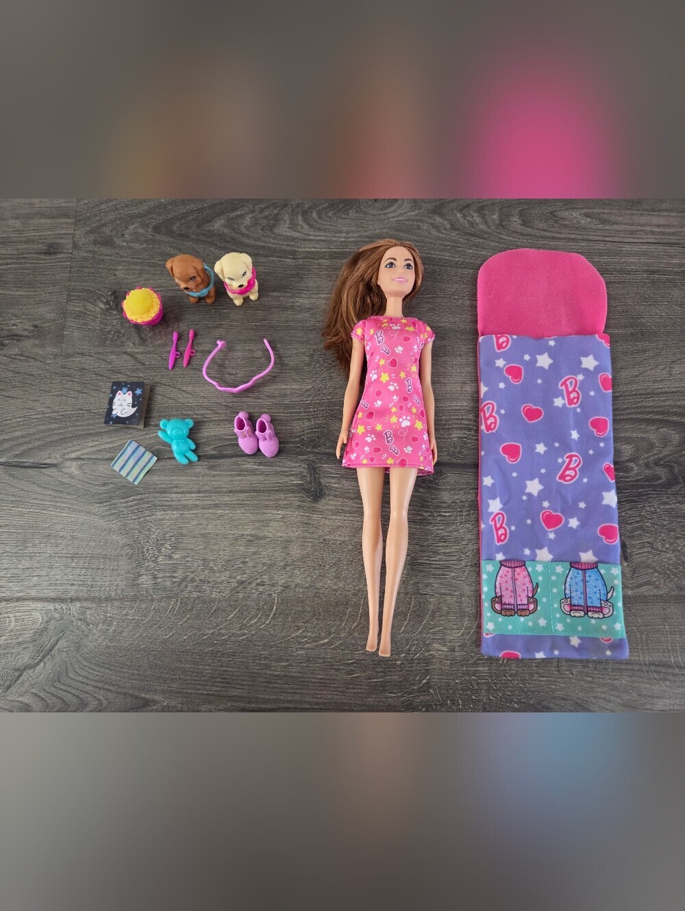 Barbie Puppy Slumber Party Playset